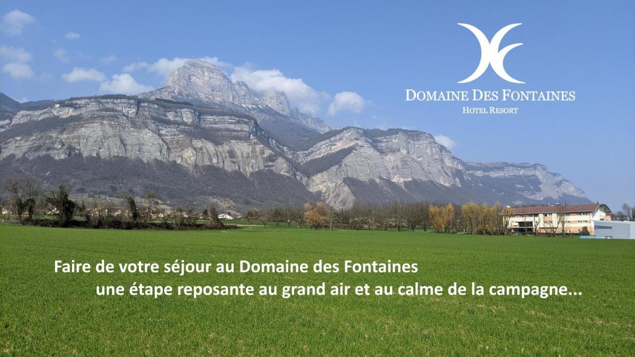 Le Domaine Des Fontaines - Experience Hotel Bernin Exterior foto